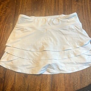 Athleta Girls White Skirt Size 12